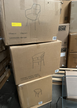 Mixpallet met A Merk ongecontroleerde retourgoederen, Zuiver, Hay, Kar